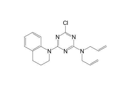 2-Chloro-4-(diallylamino)-6-(1,2,3,4-tetrahydro-1-quinolyl)-1,3,5-triazine