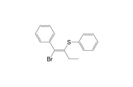 (E)-1-Bromo-1-phenyl-2-(phenylthio)butene