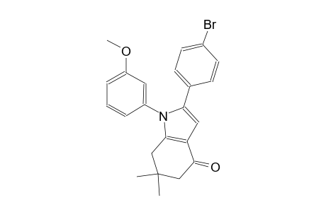 4H-indol-4-one, 2-(4-bromophenyl)-1,5,6,7-tetrahydro-1-(3-methoxyphenyl)-6,6-dimethyl-