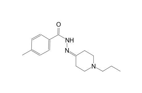 4-methyl-N'-(1-propyl-4-piperidinylidene)benzohydrazide