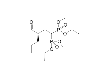 (R)-tetraethyl (3-formylhexane-1,1-diyl)bis(phosphonate)