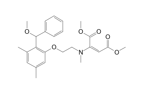 Dimethyl 2-[(2-{2-[Methoxy(phenyl)methyl]-3,5-dimethylphenoxy}ethyl)(methyl)amino]but-2-enedioate