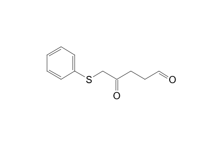 4-Oxo-5-(phenylthio)pentanal