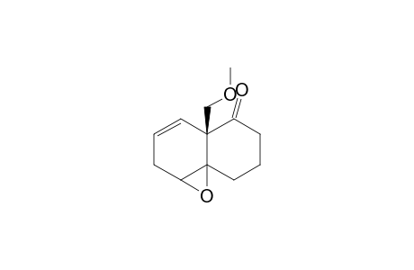 4a,5.beta./.alpha.-Epoxy-8a.beta.-methoxymethyl-1,2,3,4,4a,5,6,8a-octahydronaphthalen-1-one