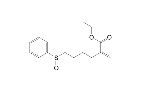 5-Carboethoxy-5-hexenyl phenyl sulfoxide