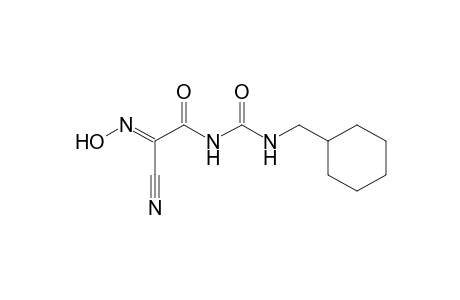 Acetamide, 2-cyano-N-[[(cyclohexylmethyl)amino]carbonyl]-2-(hydroxyimino)-