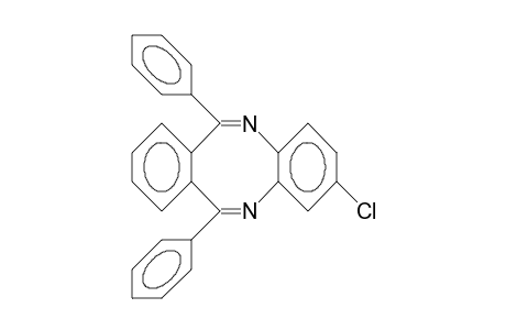2-Chloro-6,11-diphenyl-dibenzo(B,F)(1,4)diazocine