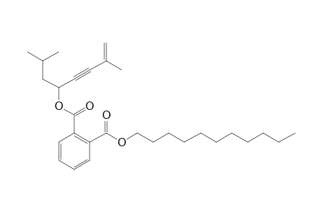 Phthalic acid, 2,7-dimethyloct-7-en-5-yn-4-yl undecyl ester