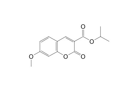 Isopropyl 7-methoxy-2-oxo-2H-chromene-3-carboxylate