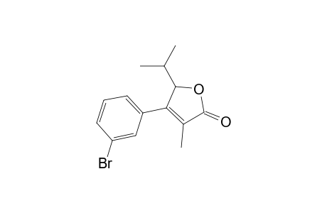 4-(3-Bromophenyl)-3-methyl-5-(1-methylethyl)furan-2(5H)-one