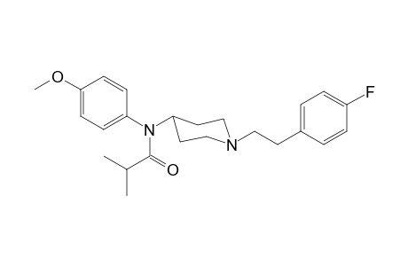 N-(1-[2-(4-Fluorophenyl)ethyl]piperidin-4-yl)-N-4-methoxyphenyl-2-methylpropanamide