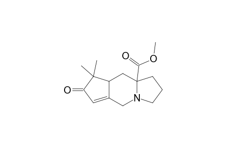 7,7-Dimethyl-6-oxo-2,3,6,7,7a,8-hexahydro-1H,4H-3a-aza-s-indacene-8a-carboxylic acid methyl ester