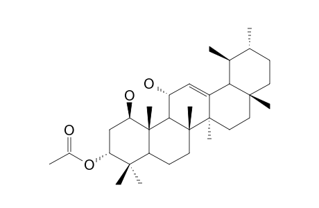 3.alpha.-Acetoxy-urs-12-ene-1.beta.,2.alpha.-diol