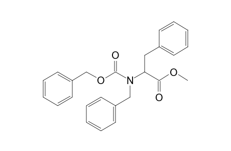 2-[benzyl(carbobenzoxy)amino]-3-phenyl-propionic acid methyl ester