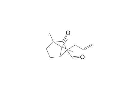 Bicyclo[2.2.1]heptane-2-carboxaldehyde, 4,7,7-trimethyl-3-oxo-2-(2-propenyl)-, (1S-exo)-