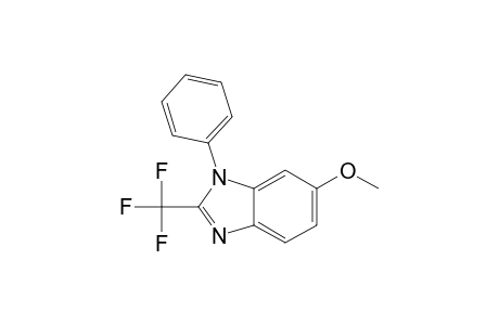 6-methoxy-1-phenyl-2-(trifluoromethyl)benzimidazole
