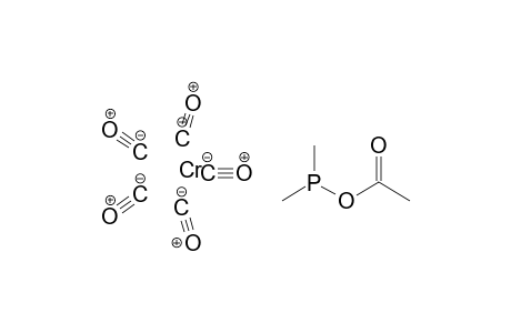 Chromium, (acetic dimethylphosphinous anhydride-P)pentacarbonyl-, (OC-6-22)-