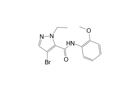 4-bromo-1-ethyl-N-(2-methoxyphenyl)-1H-pyrazole-5-carboxamide