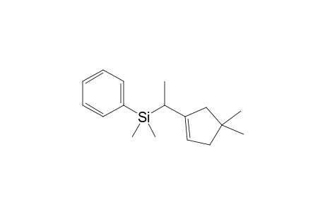 1-(4,4-dimethyl-1-cyclopentenyl)ethyl-dimethyl-phenylsilane