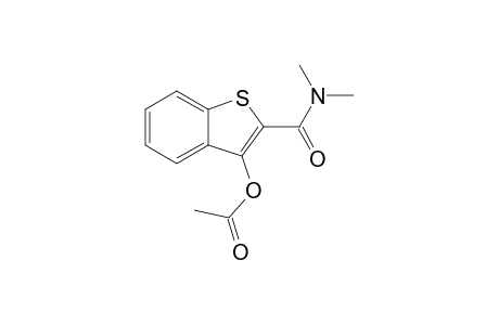 3-Acetoxy-N,N-dimethylbenzo[b]thiophene-2-carboxamide