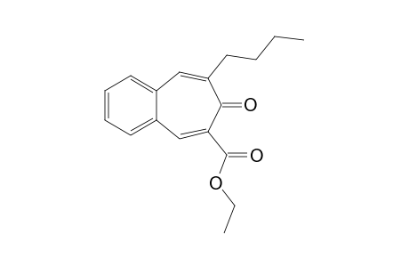 8-Butyl-7-oxo-7H-benzocycloheptene-6-carboxylic acid ethyl ester