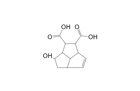3-Hydroxy-1,2,2a,3,4,4a,6a,6b-octahydrocyclopenta[cd]pentalene-1,2-dicarboxylic acid
