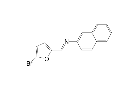 N-[(E)-(5-Bromo-2-furyl)methylidene]-2-naphthalenamine
