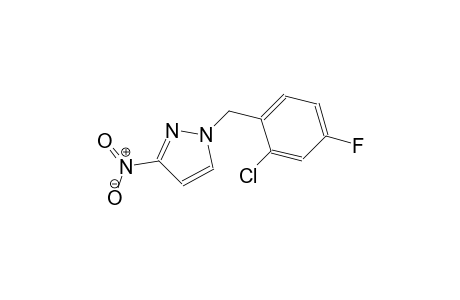 1-(2-chloro-4-fluorobenzyl)-3-nitro-1H-pyrazole