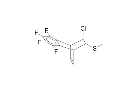 5-ENDO-CHLORO-6-EXO-METHYLTHIO-2,3-TETRAFLUOROBENZOBICYCLO[2.2.2]OCTA-2,7-DIENE