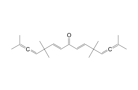 Pentadeca-2,3,6,9,12,13-hexaen-8-one, 2,5,5,11,11,14-hexamethyl-