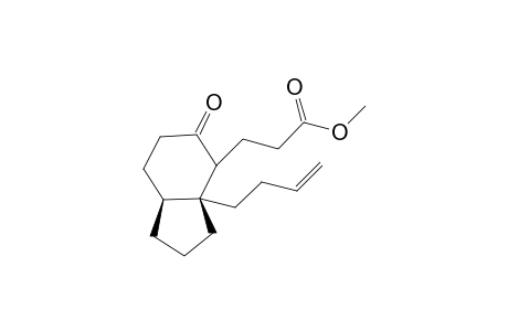 2-endo/exo-1-But-3-enyl-2-methoxycarbonylethylbicyclo[4.3.0(1,6)]nonane