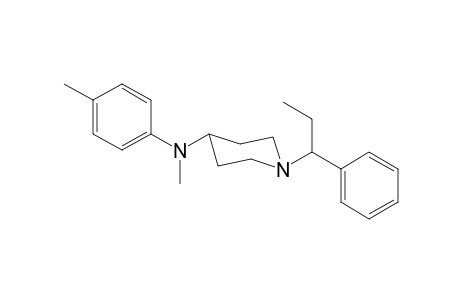 N-Methyl-N-4-methylphenyl-1-(1-phenylpropyl)piperidin-4-amine
