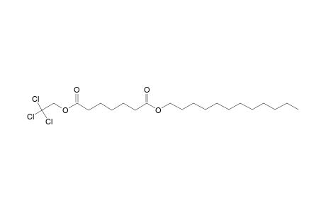 Pimelic acid, 2,2,2-trichloroethyl dodecyl ester