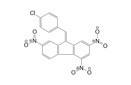 9H-fluorene, 9-[(4-chlorophenyl)methylene]-2,4,7-trinitro-, (9E)-