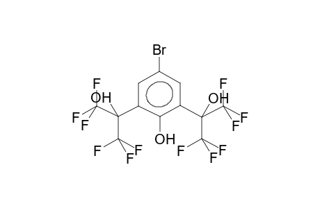 2,6-BIS(ALPHA-HYDROXYHEXAFLUOROISOPROPYL)-4-BROMOPHENOL