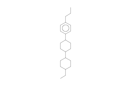 1-(4-Propylphenyl)-4-(4-ethylcyclohexyl)-cyclohexane