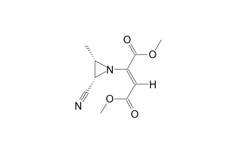 (R*,R*)-Z-3-METHYL-ALPHA',BETA'-METHOXYCARBONYL-2-CYANO-N-VINYL-AZIRIDINE
