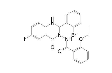 N-(2-(2-bromophenyl)-6-iodo-4-oxo-1,4-dihydro-3(2H)-quinazolinyl)-2-ethoxybenzamide