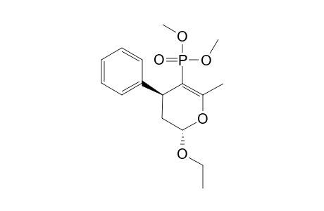 5-(DIMETHOXYPHOSPHORYL)-2-ETHOXY-3,4-DIHYDRO-6-METHYL-4-PHENYL-2H-PYRAN;TRANS-ISOMER