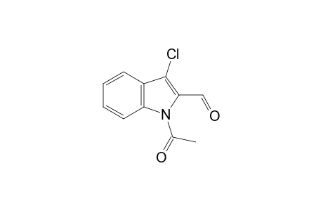 1H-Indole-2-carboxaldehyde, 1-acetyl-3-chloro-