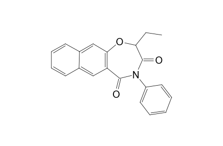 2-Ethyl-N-phenyl-naphtho-1,4-oxazepine-3,5-dione