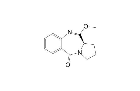 11-Methoxy-1,2,3,11a-tetrahydrobenzo[e]pyrrolo[1,2-a]diazepin-5-one