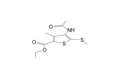 ethyl 3-methyl-4-acetamido-5-methylthiothiophene-2-carboxylate