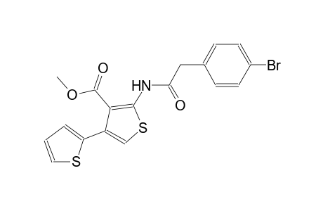 methyl 5'-(2-(4-bromophenyl)acetamido)-[2,3'-bithiophene]-4'-carboxylate