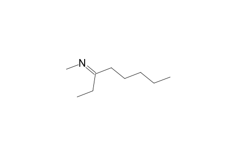Methylamine, N-(1-ethylhexylidene)-