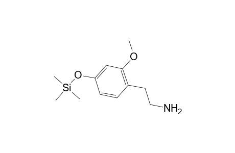 Benzeneethanamine, 2-methoxy-4-[(trimethylsilyl)oxy]-