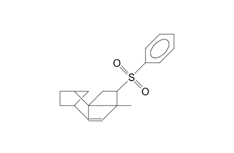 4-Methyl-5-phenylsulfonyl-tetracyclo(6.2.1.1/4,7/.0/2,7/)dodec-2-ene