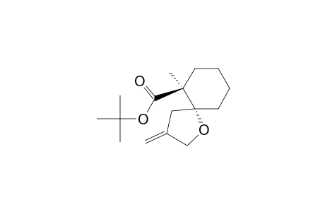 (5R*,6S*)-6-t-Butoxycarbonyl-6-methyl-3-methylene-1-oxaspiro[4,5]decane