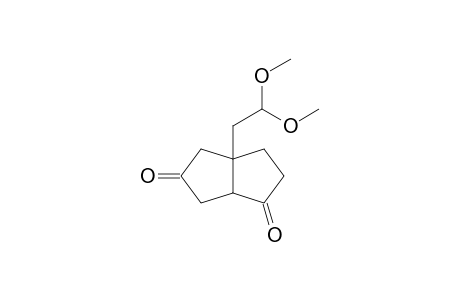 3a-(2,2-Dimethoxyethyl)hexahydro-1,5-pentalenedione