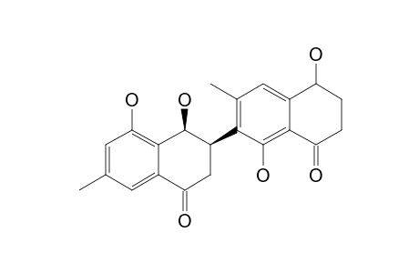 OCTAHYDROEUCLEIN;1,8,1',5'-TETRAHYDROXY-6,3'-DIMETHYL-2,3,6',7'-TETRAHYDRO-1H,5'H-[2,2']-BINAPHTHALENYL-4,8'-DIONE